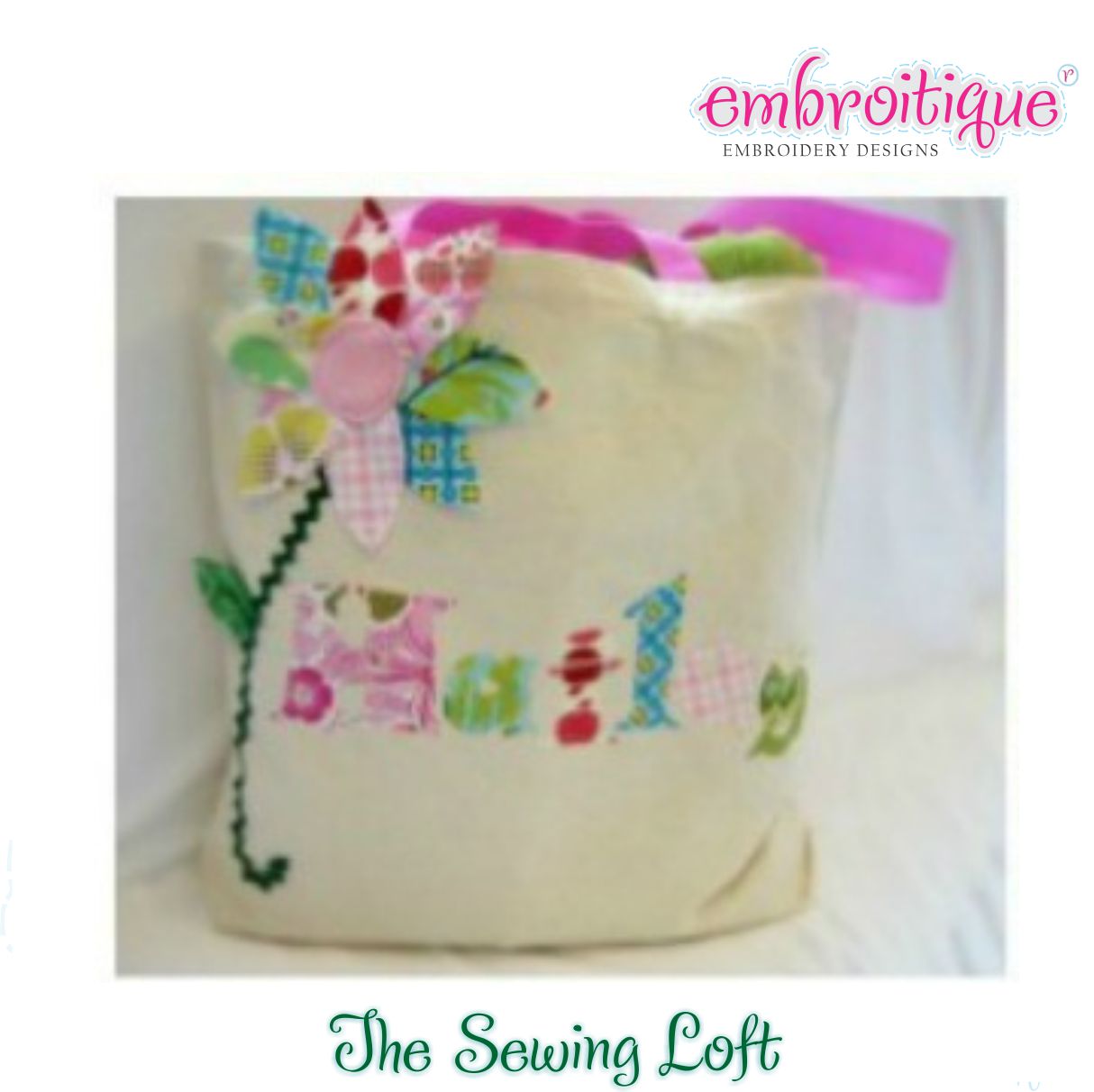 Personalized Tote bwin Bag  Towel PDF Sewing Pattern (The Sewing Loft ...