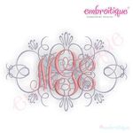 Vintage Flourish Accent Frame - 3 Sizes