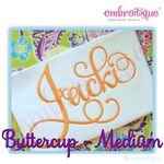 Buttercup Calligraphy Monogram Super Set Medium - ALL ALTERNATES INCLUDED!