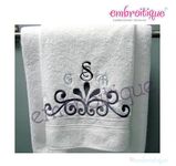 Dralle Scroll Font Frame Accent