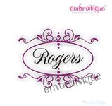 Rogers Font Frame