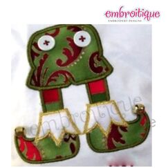 Boy Elf Legs Applique