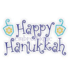 Happy Hanukkah Holiday Design Dradle