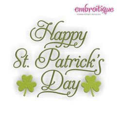 Happy St. Patrick's Day Script