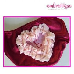 ITH Shabby Sweet Heart Monogram Set