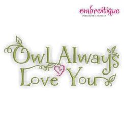 Owl Always Love You
