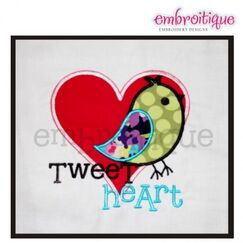 Tweet Heart Valentine's Day Design