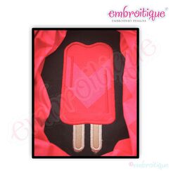Double Popsicle Summer Applique
