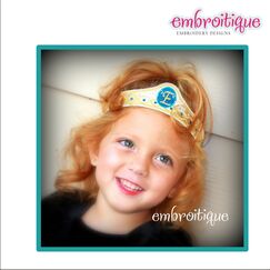 Fairytale Princess Crown - All done in the hoop