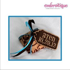 Folded Favor Box - perfect for wedding or baby shower favors