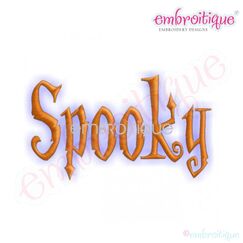 Halloween Spooky Monogram Font Set