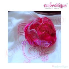 ITH Breathtaking Blossom 3 Dimensional Flower Design