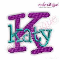 Katy Monogram Set