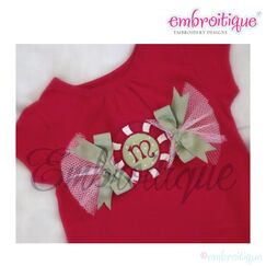 Shabby Sweet Peppermint Wrapped Candy