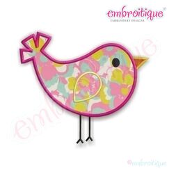 Springtime Birds and Trees - Bluebird Applique