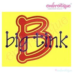 Big Tink Monogram Font Set