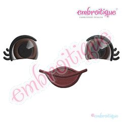 Doodley Doll Face 11 - several sizes included