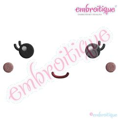 Doodley Doll Face 2 - several sizes included