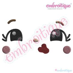 Doodley Doll Face 6 - several sizes included