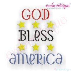 God Bless America 4th of July