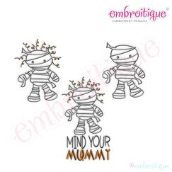 Halloween Mind Your Mummy Set