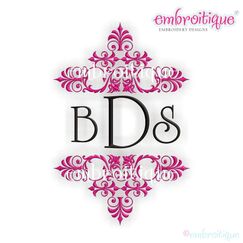 Monumenta Monogram Font Frame