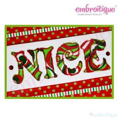 Nice Raw Edge Applique