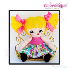 Posh and Proper - Doodley Dolls Basic Doll PDF Sewing Pattern