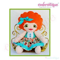 Posh and Proper - Doodley Dolls Sophia Add On PDF Sewing & Embroidery Pattern