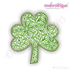 Shamrock Applique and Fill Stitch Set