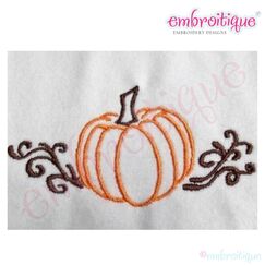 Simple Satin Pumpkin