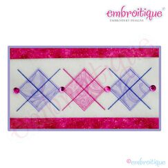 Argyle Applique - Small