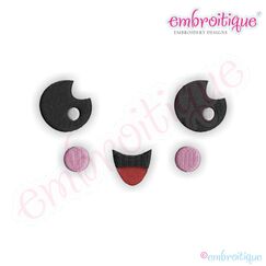 Doodley Doll Face 14 - several sizes included