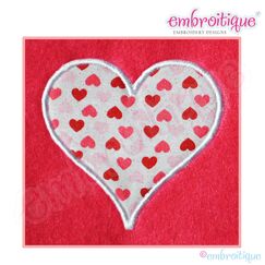 Heart Applique - Large