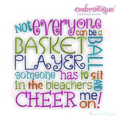 Not Everyone Can Be a Basketball Player - Large