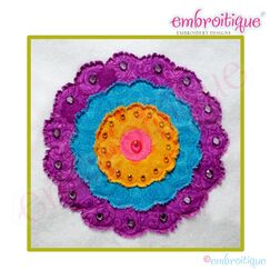 Pretty Poppy Raw Edge Applique
