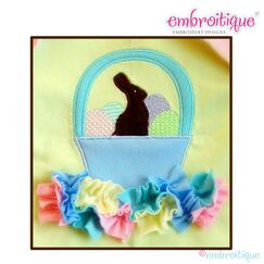 ITH Shabby Sweet Easter Basket Applique Collection