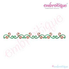 Shea Border Triple Flourish - Small
