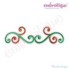 Shea Border Single Flourish - Small