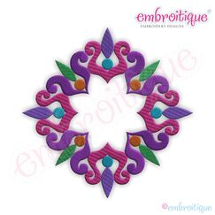 Starburst Font Frame