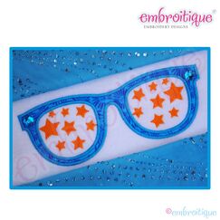 Super Star Sunglasses 2 Applique