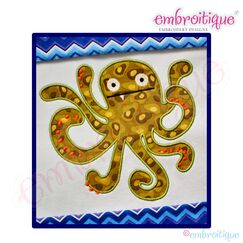 Octopus Applique - Small