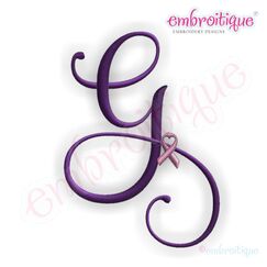 Pink Cancer Awareness Ribbon with Heart Center Accent