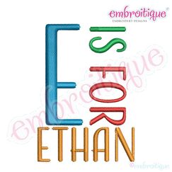 Ethan Monogram Set - small