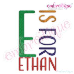 Ethan Monogram Set - Large