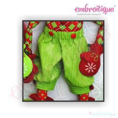 Posh & Proper - Embroitique Elfis Christsmas Elf Knickers PDF pattern