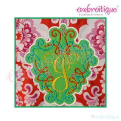 Presley Applique Font Frame