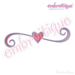 Love Swirl 1 - Valentines Day -Wedding