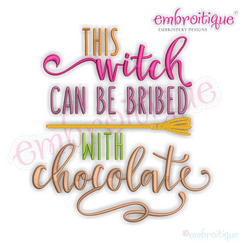 This witch can be bribed with Chocolate