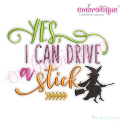 Yes I can Drive Stick